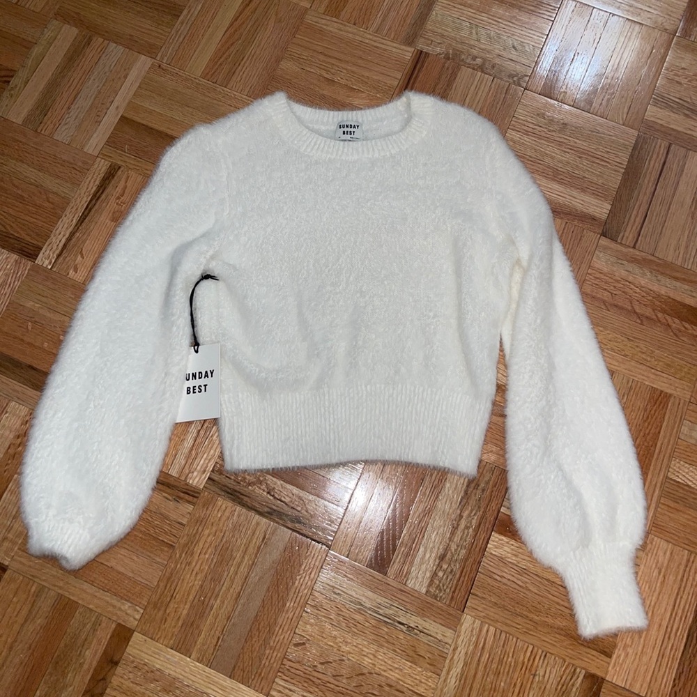 Aritzia Sunday best kitten sweater